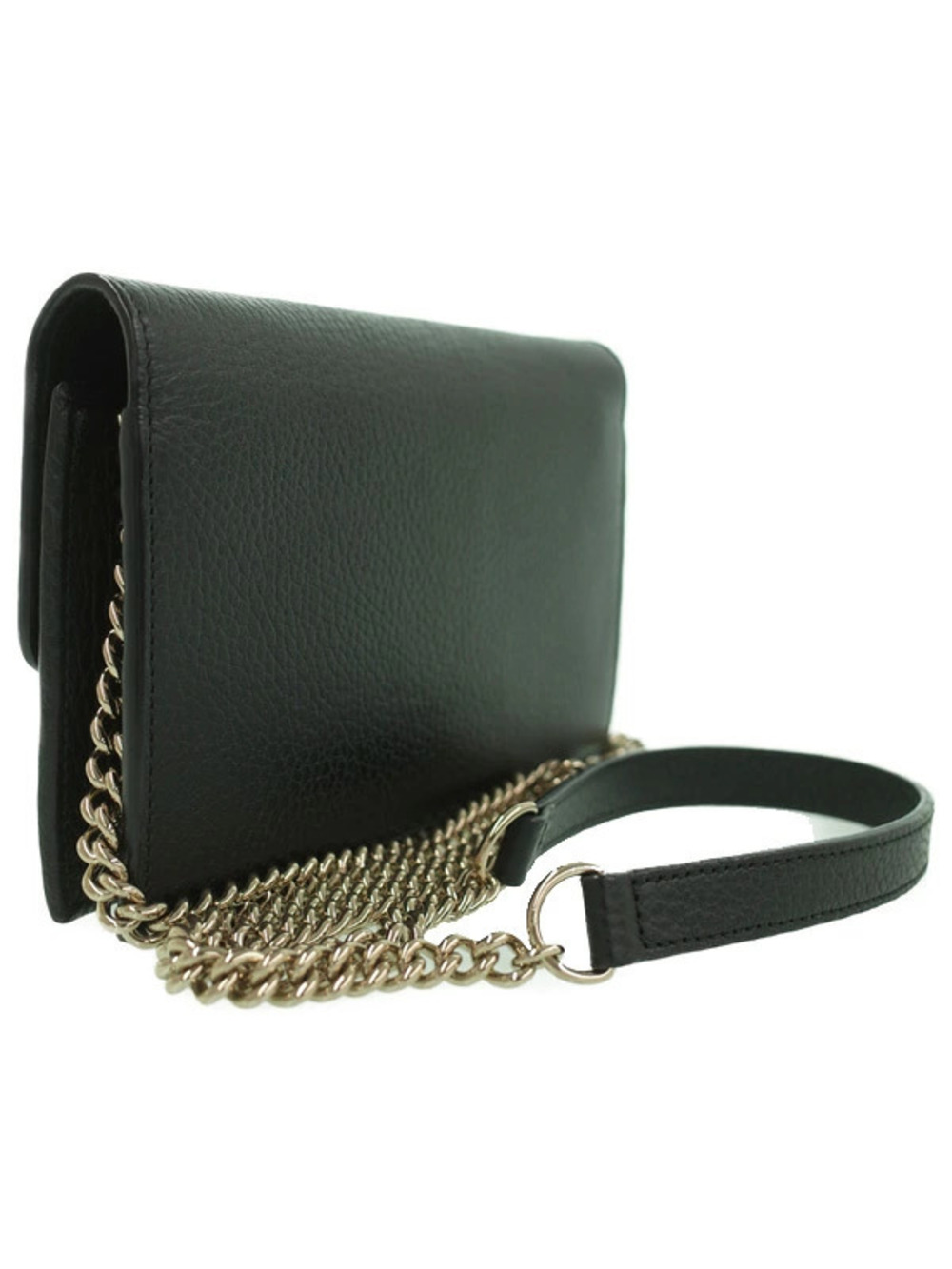 Gucci Interlocking Wallet Chain GG Black